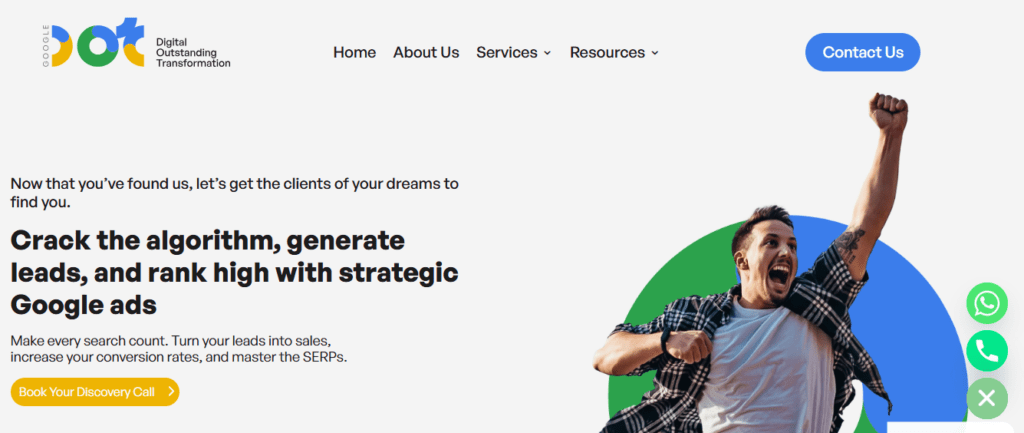 Google Ads Agency - The DOT Google